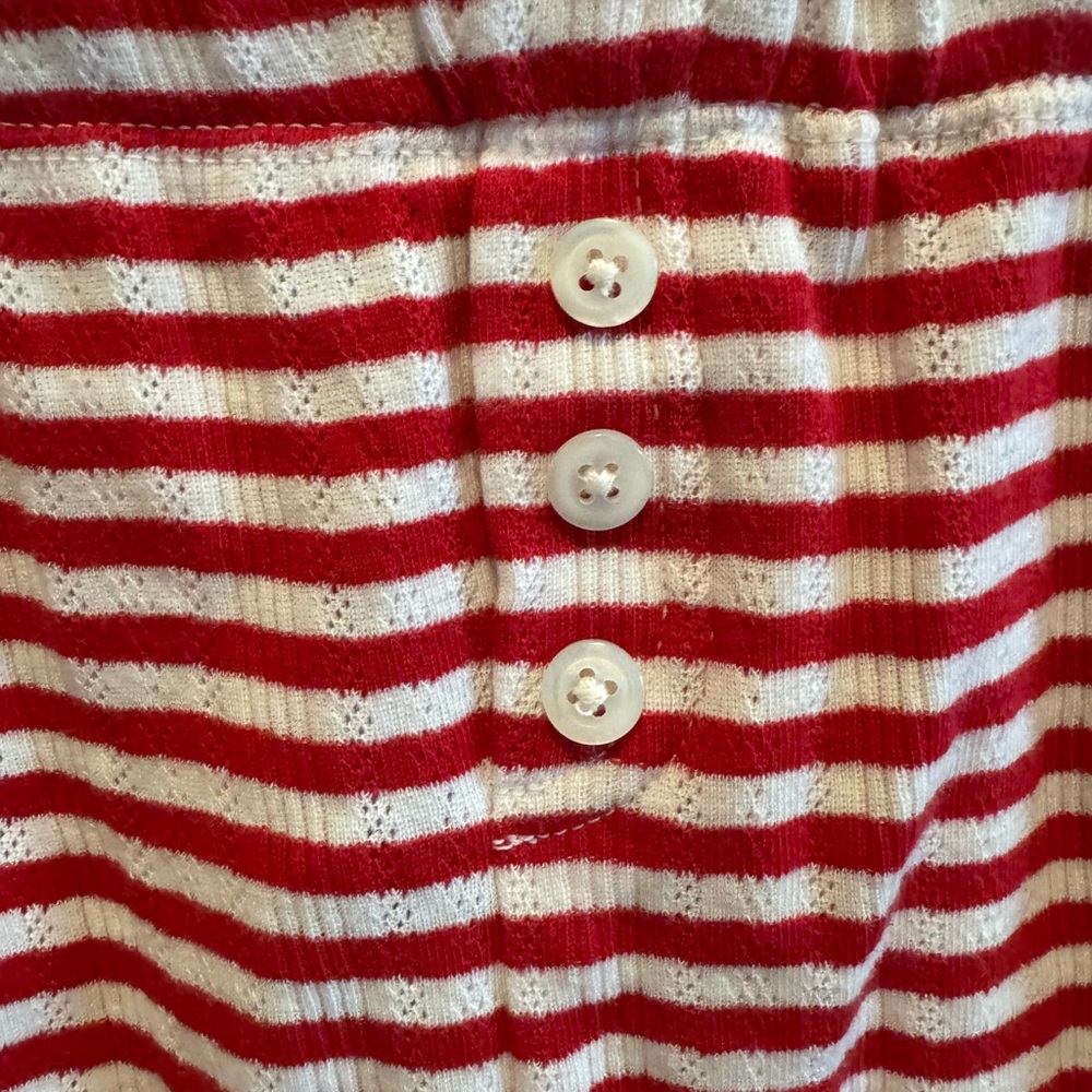 J.Crew Striped Pointelle Shorts | Size Large - Picture 2 of 7